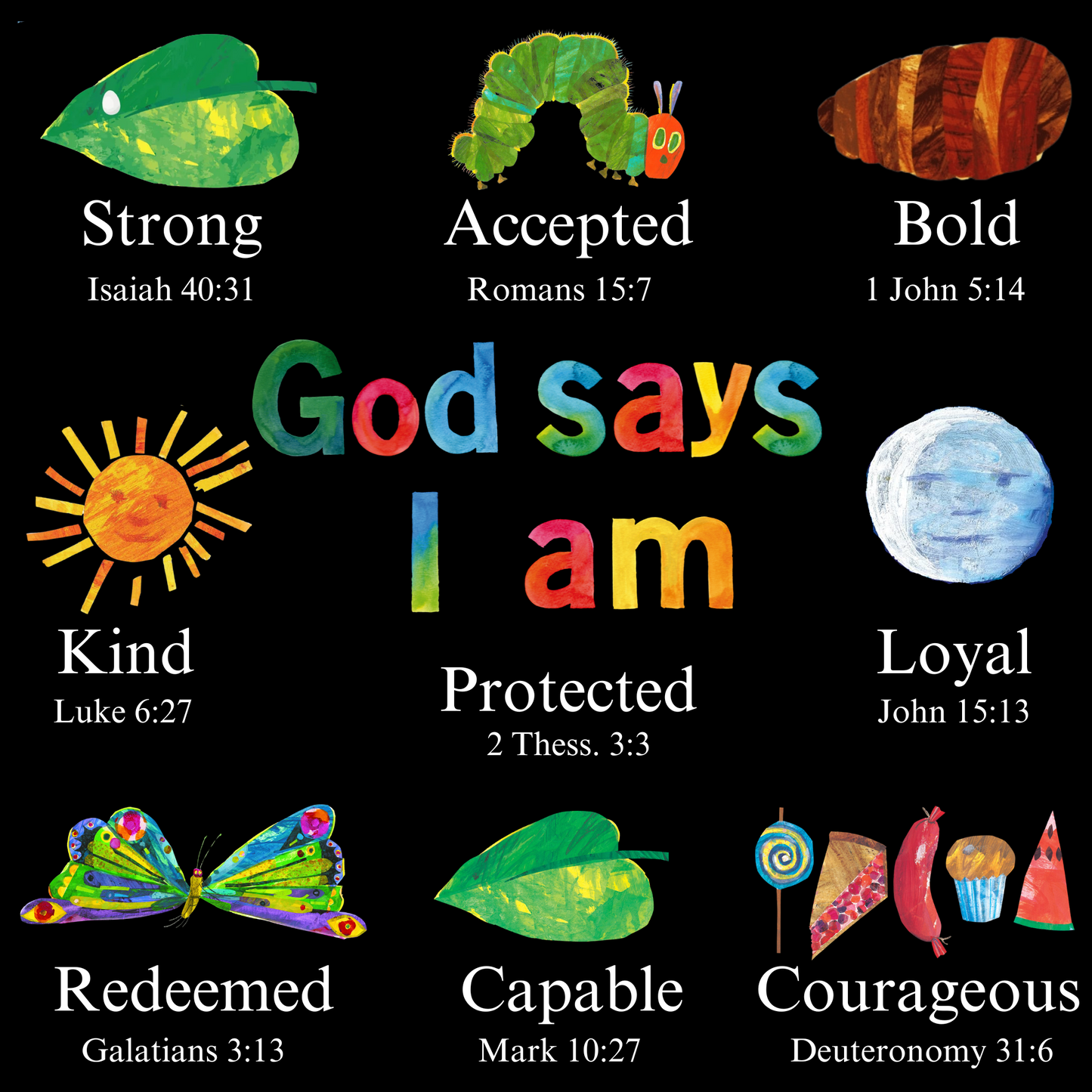 God says butterfly