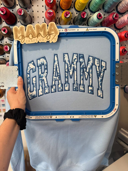 Grammy Appliqué sweatshirt