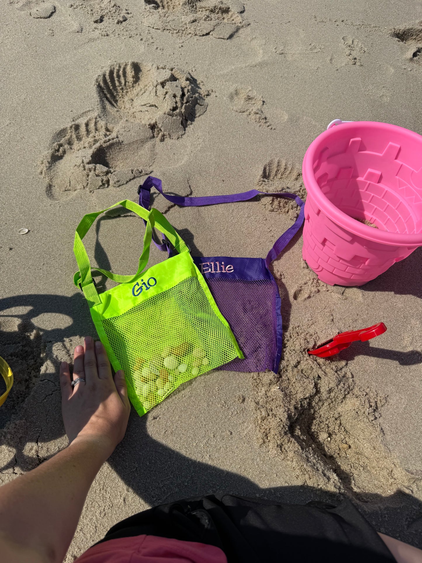 Personalized shell bag