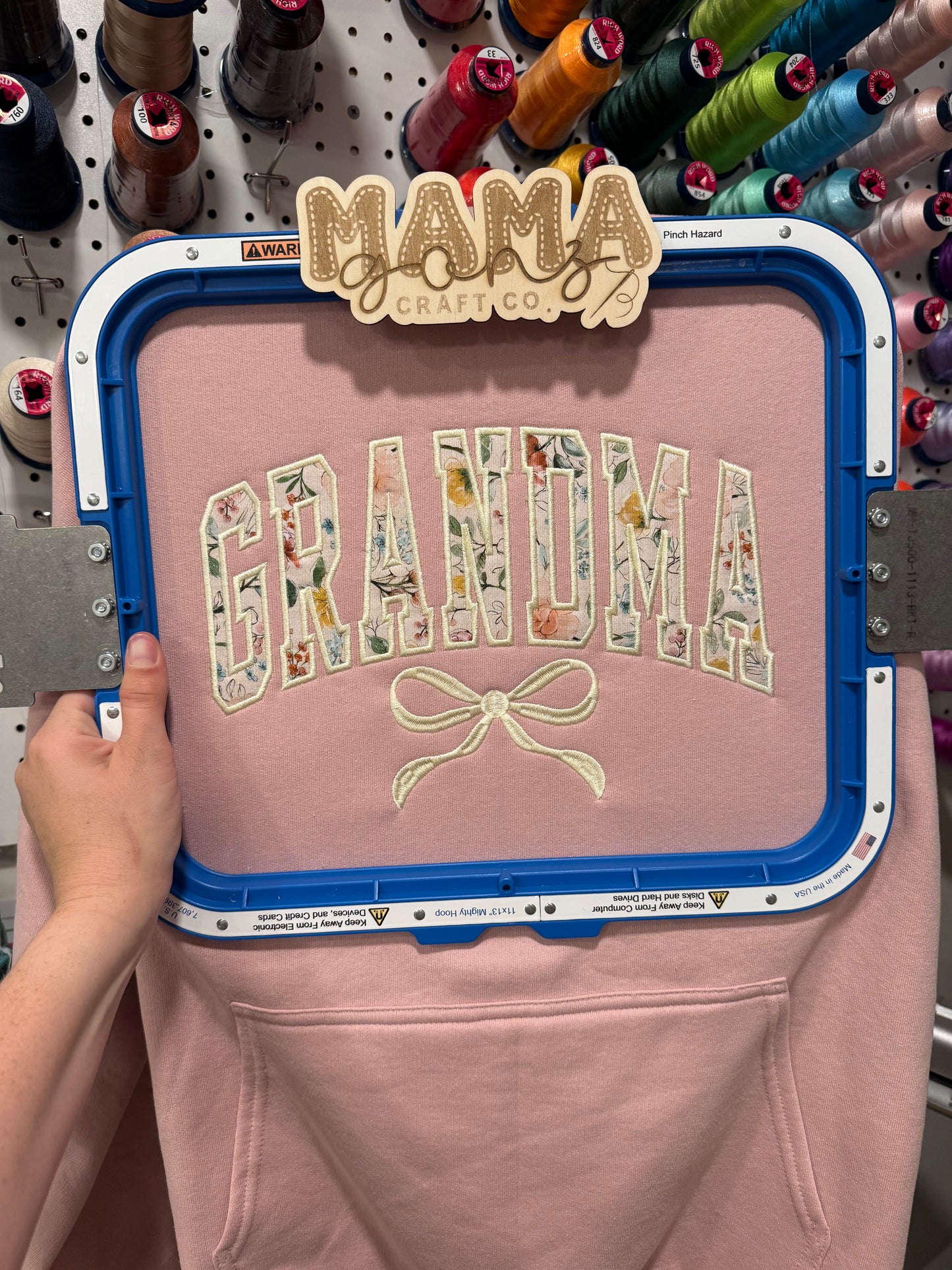 Grandma appliqué