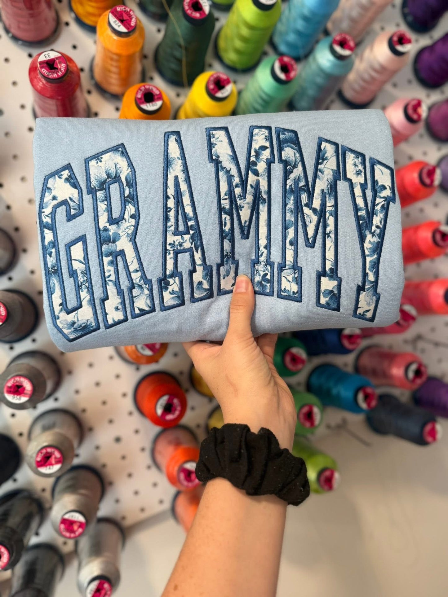 Grammy Appliqué sweatshirt
